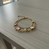 Bracelet de cheville en acier inoxydable – Résistant à l’eau
