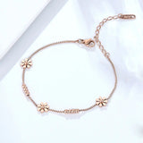 ✨ Bracelet Doré Femme en Acier Inoxydable