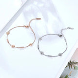 ✨ Bracelet Doré Femme en Acier Inoxydable