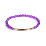 🌈 Bracelet Perlé en Cristal – 20 Couleurs Tendance