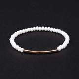 🌈 Bracelet Perlé en Cristal – 20 Couleurs Tendance