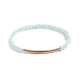 🌈 Bracelet Perlé en Cristal – 20 Couleurs Tendance