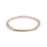 🌈 Bracelet Perlé en Cristal – 20 Couleurs Tendance