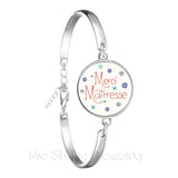 ✨ Bracelet Jonc Fait Main “Super Maîtresse”
