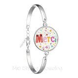 ✨ Bracelet Jonc Fait Main “Super Maîtresse”