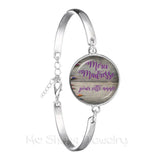 ✨ Bracelet Jonc Fait Main “Super Maîtresse”