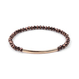 🌈 Bracelet Perlé en Cristal – 20 Couleurs Tendance