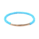 🌈 Bracelet Perlé en Cristal – 20 Couleurs Tendance