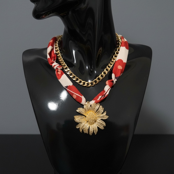 Magnifique collier acier inoxydable