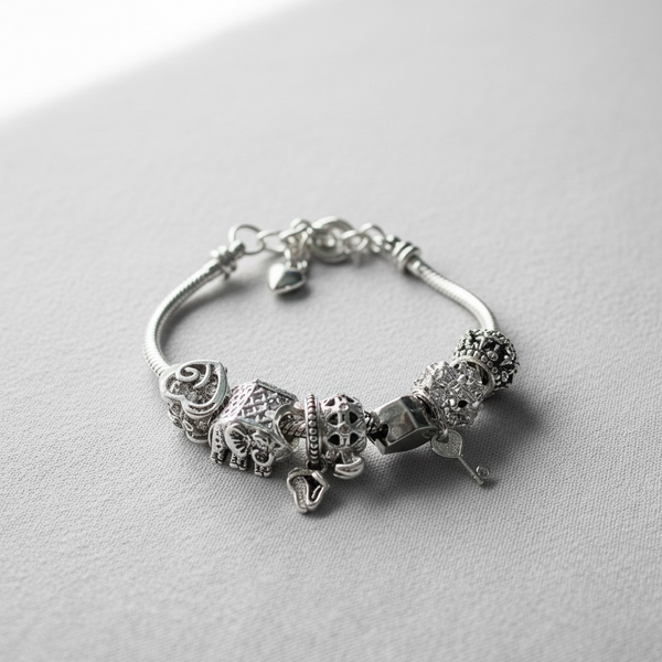 Bracelet en acier inoxydable – Charme & tendance