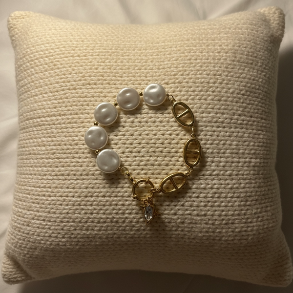 Bracelet Aura Perle Blanche