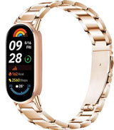 ✨ Bracelet Métal pour Xiaomi Mi Band 10 9 8 – Style Chic et Confortable