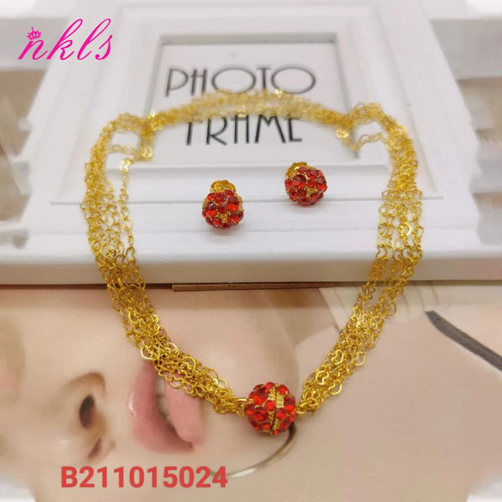 Parure de bijoux tendance