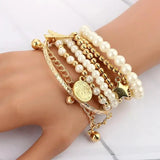 ✨ Set de 6 Bracelets Femme – Élégance & Style Tendance 💖