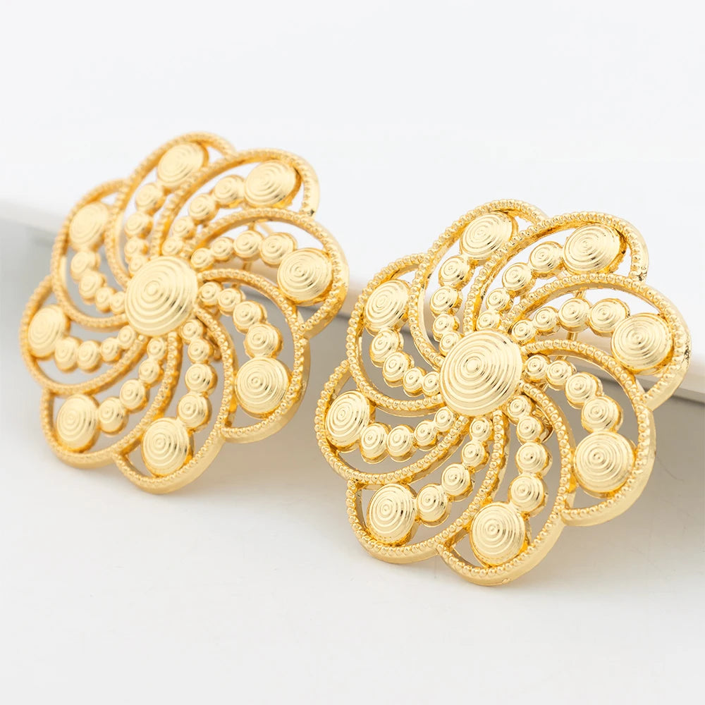 Ensembles de bijoux de Dubaï pour femmes en plaqué or ✨