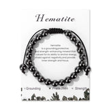 💜 Bracelet Couple Tendance – Perles 8mm Lapis Lazuli & Améthyste