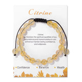 💜 Bracelet Couple Tendance – Perles 8mm Lapis Lazuli & Améthyste