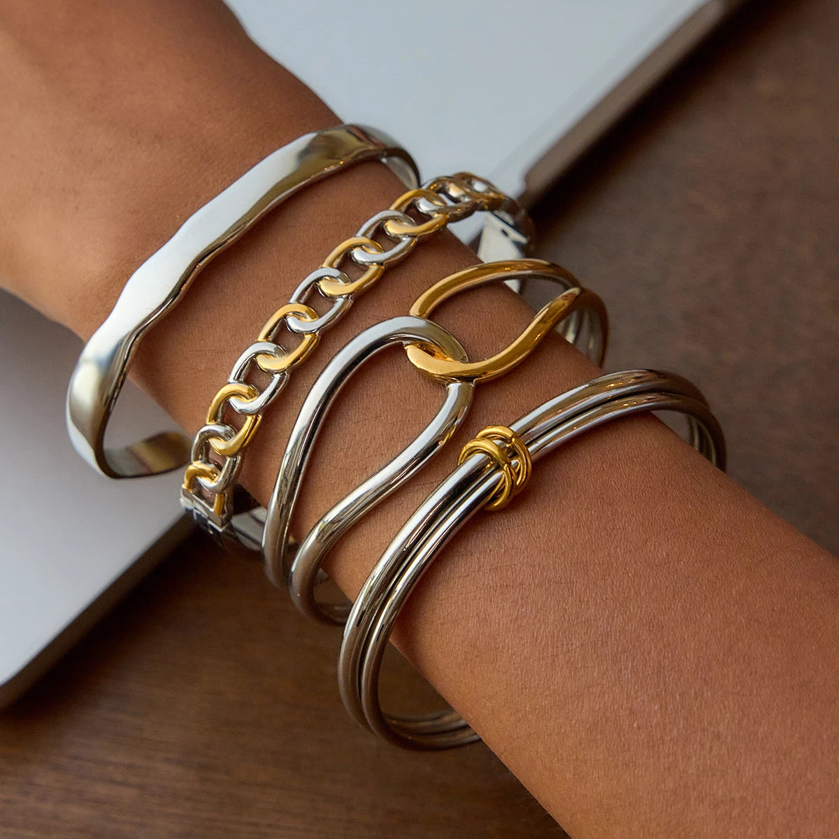 Bracelet 60 mm en acier inoxydable de haute qualité ❤️