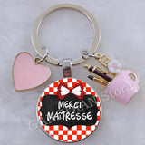 ✨ Porte-Clés “Merci Maîtresse”