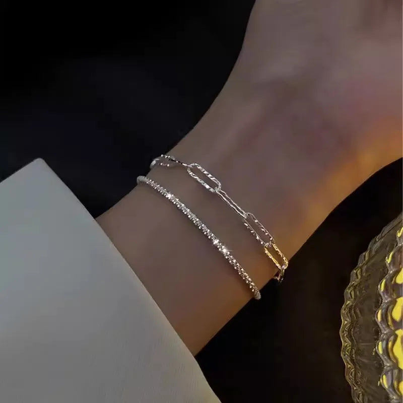 ✨ Bracelet Élégance Intemporelle – Le Bijou Chic & Minimaliste Qui Fait Craquer 💖
