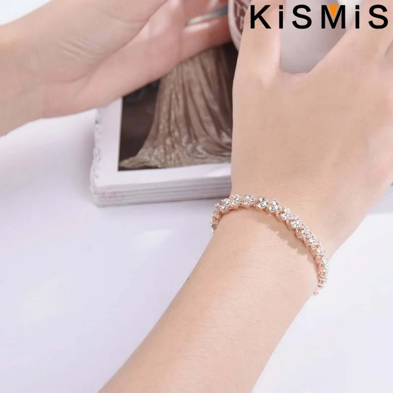 Bracelet jonc en cristal de luxe pour femme ✨