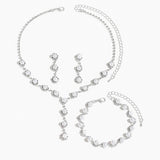 💎 Bijoux Tendance Femme – Collier Perles avec Pampilles Strass