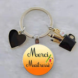 ✨ Porte-Clés “Merci Maîtresse”