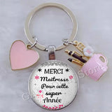✨ Porte-Clés “Merci Maîtresse”