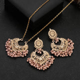 ✨ Ensemble de Bijoux Indiens Rétro Plaqué Or – Style Vintage Ethnique Femme