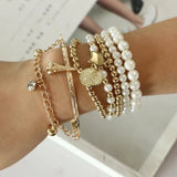 ✨ Set de 6 Bracelets Femme – Élégance & Style Tendance 💖