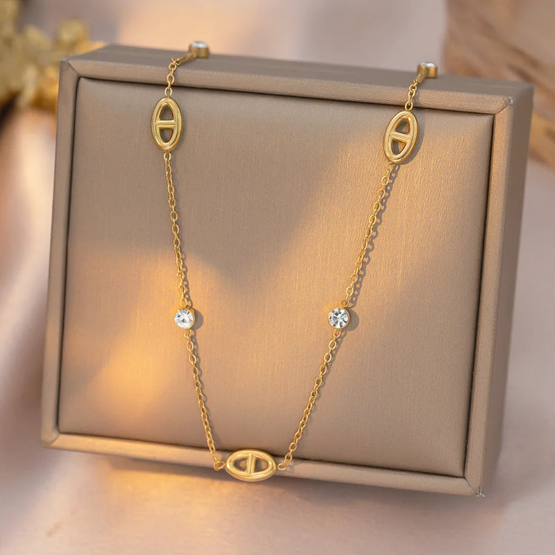 Collier Femme  Acier Inoxydable 💎