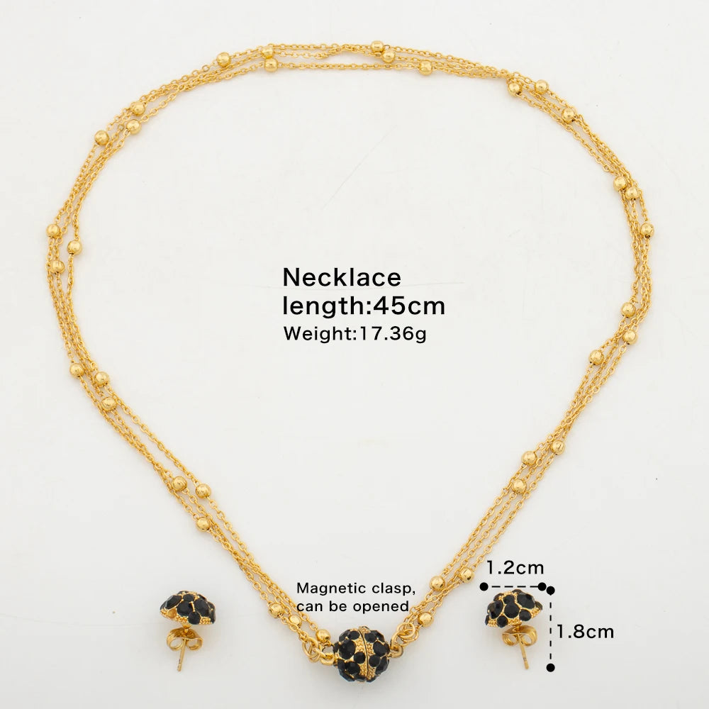 Parure de bijoux tendance