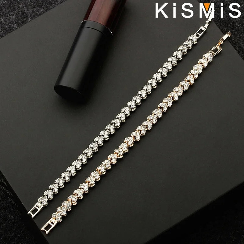 Bracelet jonc en cristal de luxe pour femme ✨
