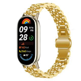 ✨ Bracelet Métal pour Xiaomi Mi Band 10 9 8 – Style Chic et Confortable