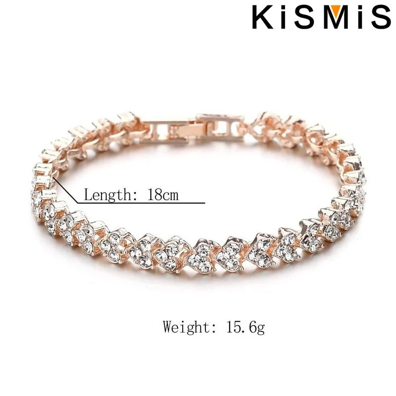 Bracelet jonc en cristal de luxe pour femme ✨