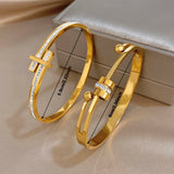 ✨ Bracelet de Luxe Délicat en Acier Inoxydable