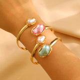 🌸 Bracelet perlé réglable élégant 💍 – mode femme & fille 🌞