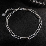 🌸 Bracelet Femme Chic Strass – Acier Inoxydable & Zircon Éclatant