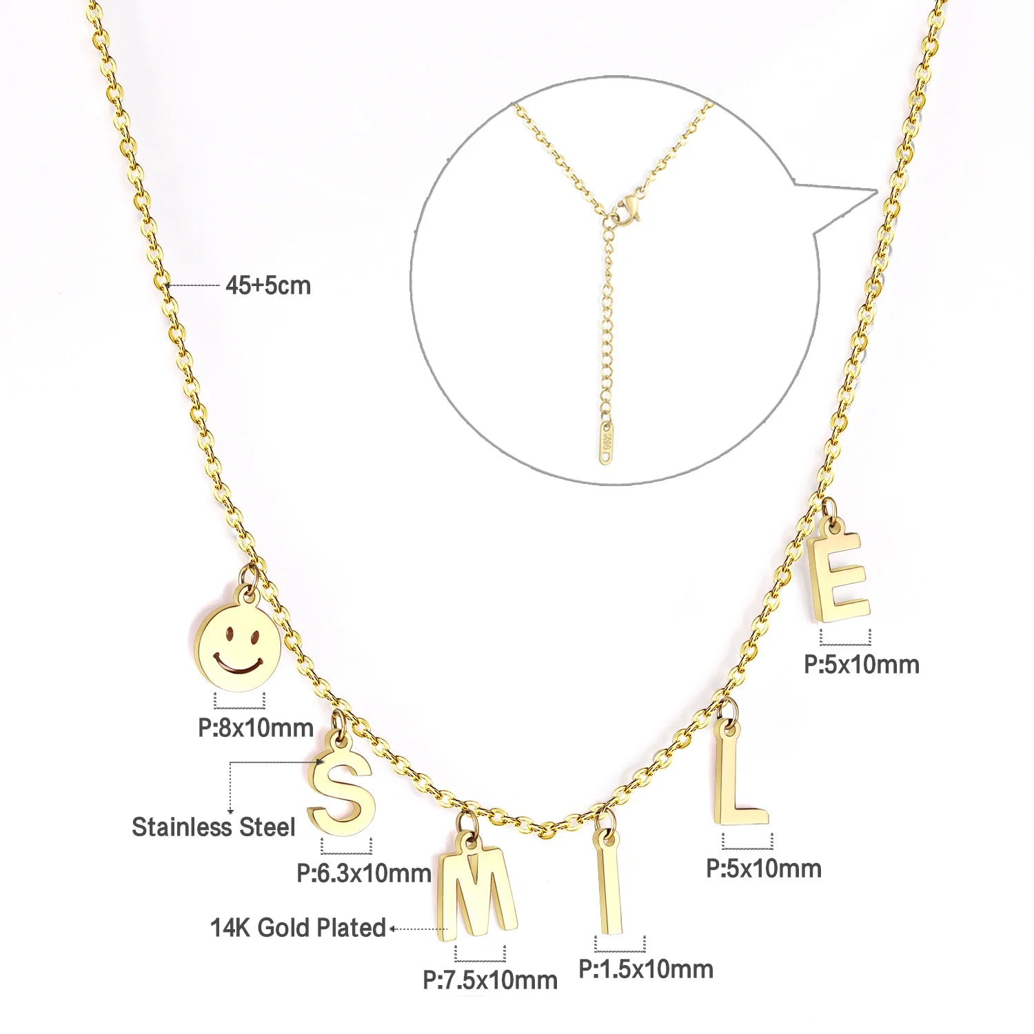 Collier Femme Chic Luxe – Acier Inoxydable & Breloque CZ Ronde