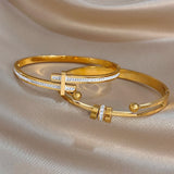 ✨ Bracelet de Luxe Délicat en Acier Inoxydable