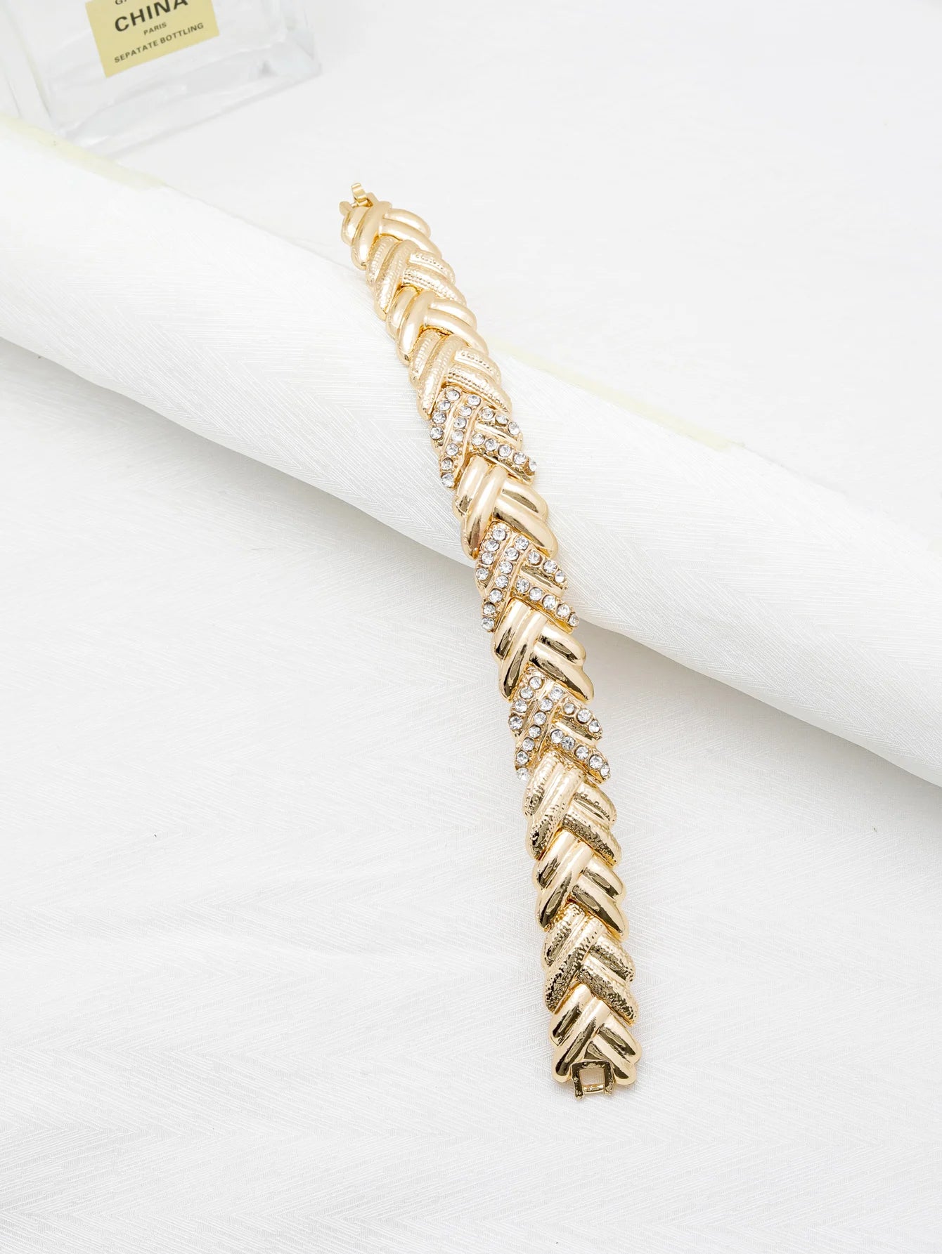 Ensemble de bijoux Dubaï plaqué or
