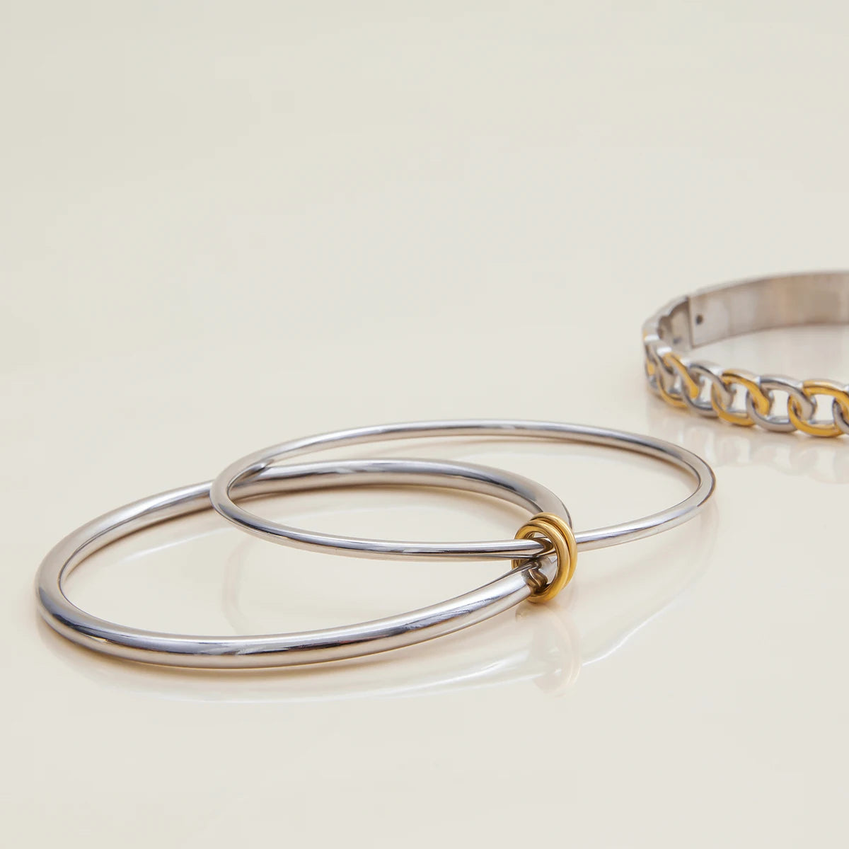 Bracelet 60 mm en acier inoxydable de haute qualité ❤️