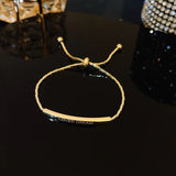 🌸 Bracelet Femme Chic Strass – Acier Inoxydable & Zircon Éclatant