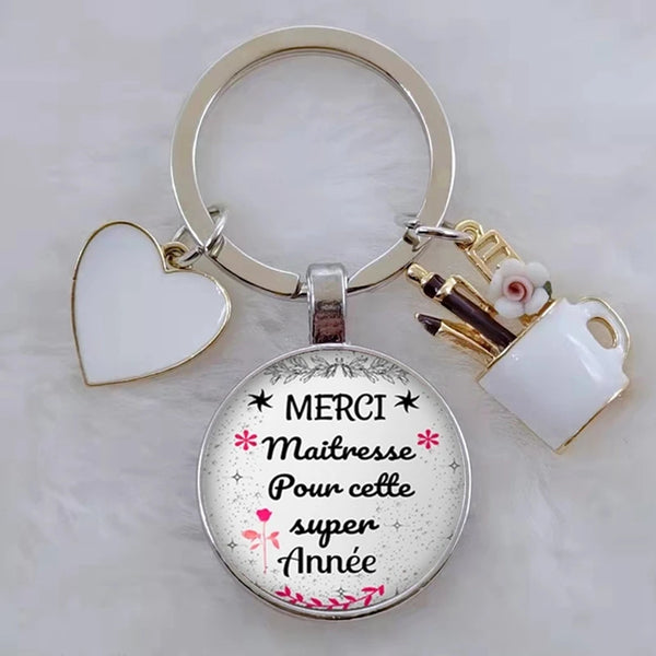 ✨ Porte-Clés “Merci Maîtresse”
