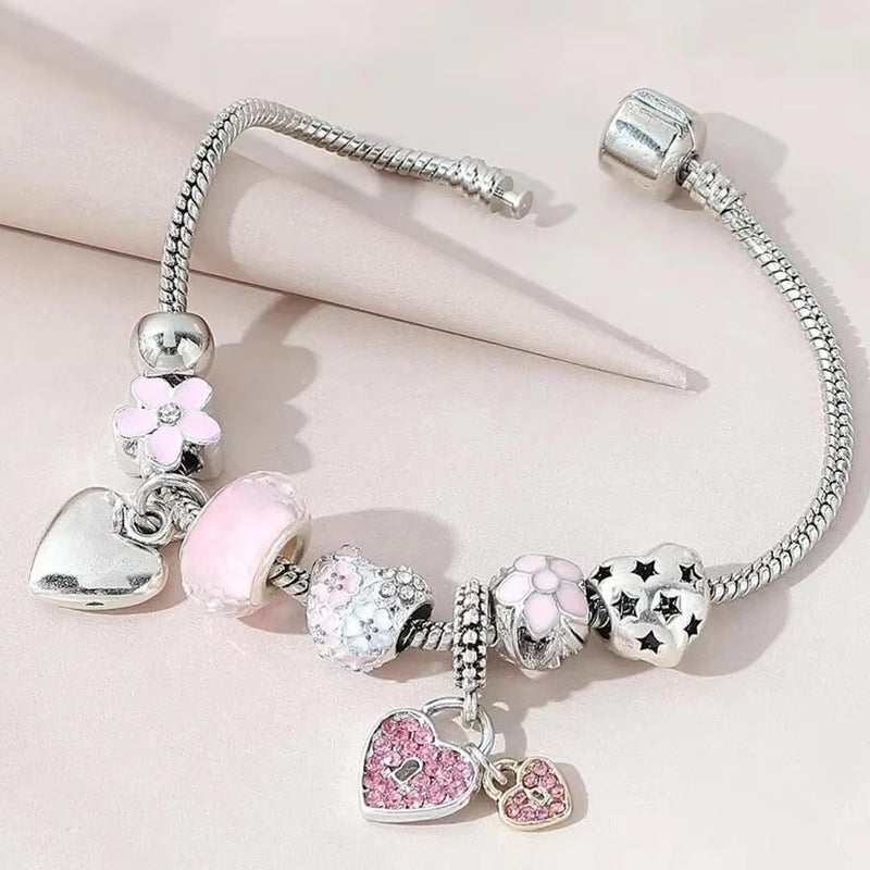 🌸 Bracelet Multi-Perles Chic Femme – Accessoire Mode Élégant