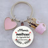 ✨ Porte-Clés “Merci Maîtresse”