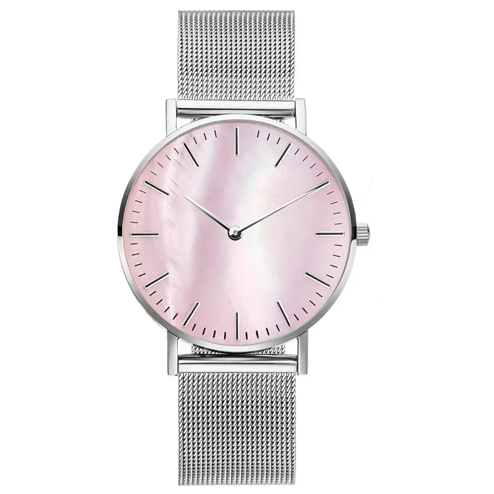 Montre tendance femme  mode luxe alliage