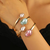 🌸 Bracelet perlé réglable élégant 💍 – mode femme & fille 🌞