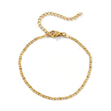 💛 Bracelet Plaqué Or 18K Étanche – Acier Inoxydable