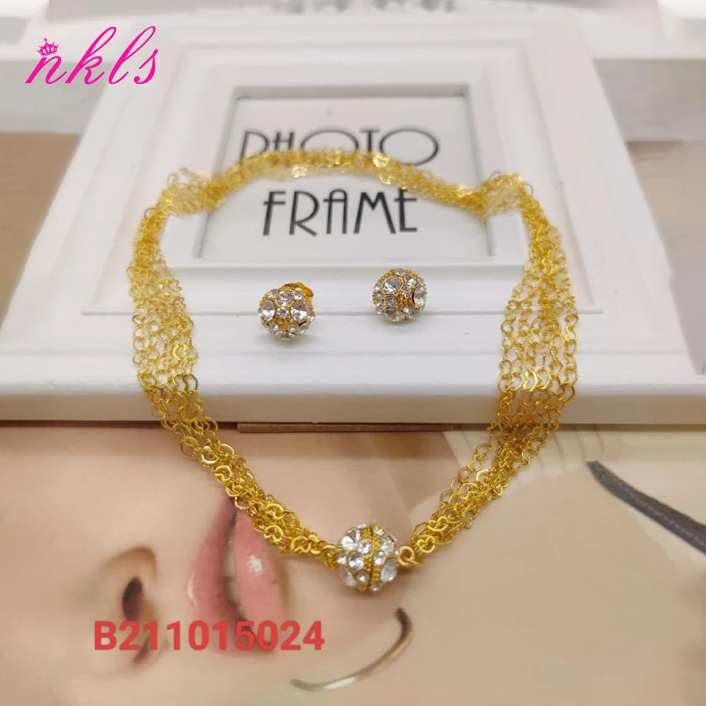 Parure de bijoux tendance